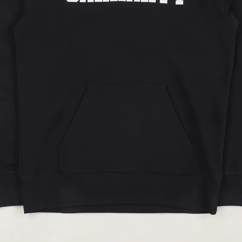 Carhartt WIP Hooded College Sweat Black White-2
