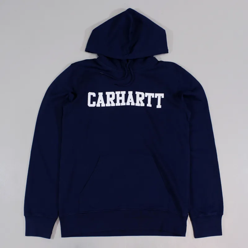 Carhartt Hooded College Sweater Jupiter White