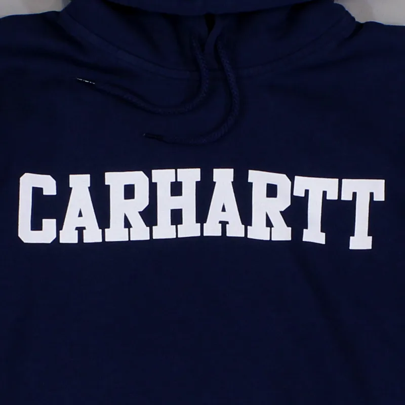 Carhartt Hooded College Sweater Jupiter White-1