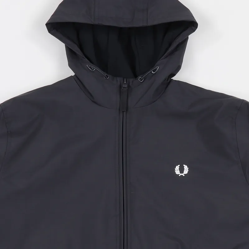 Fred Perry Hooded Brentham Jacket Navy-1
