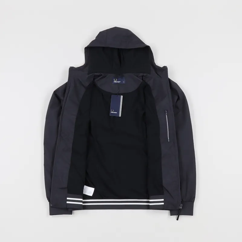 Fred Perry Hooded Brentham Jacket Navy-2