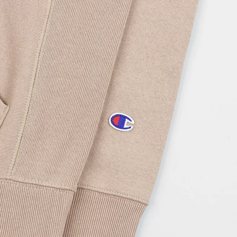 Champion Reverse Weave Winter Weight Pullover Hoodie Peach-2