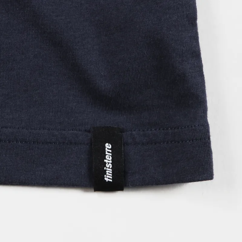 Finisterre Headland T Shirt Navy-2