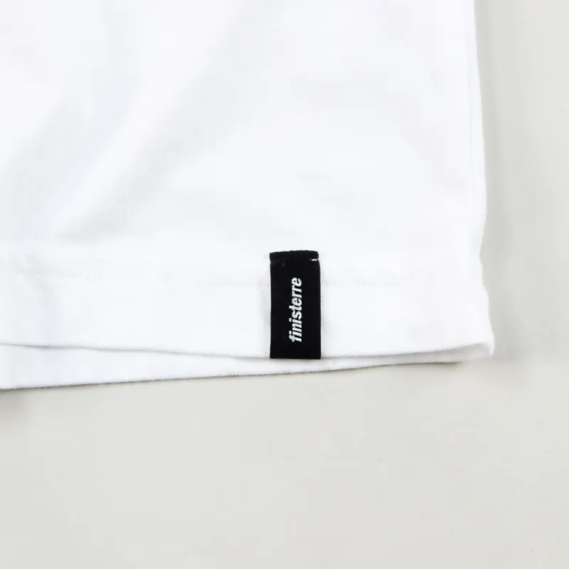 Finisterre Headland T Shirt White-2