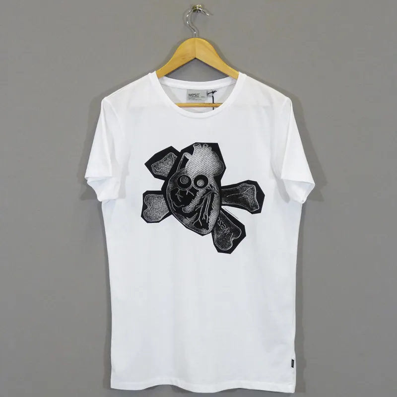 WeSC Heartman T Shirt - White