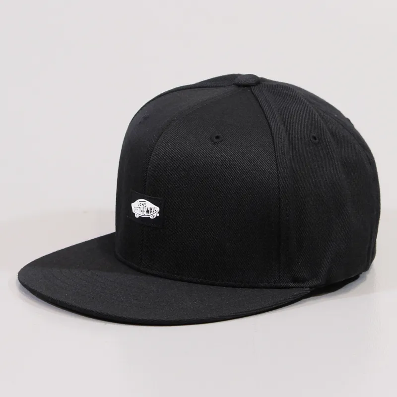 Vans Off The Wall Mens Heel Scab Flexfit Cap Hat Black Skate BMX