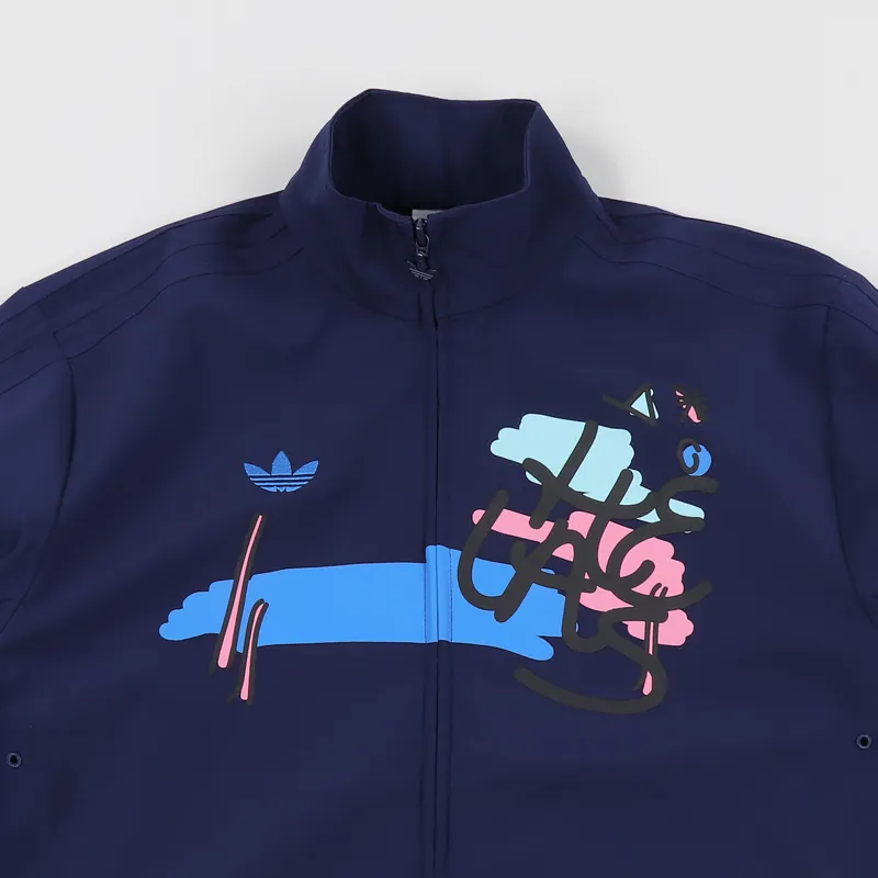 Adidas Skateboarding x Helas Tracksuit Jacket Dark Blue-1
