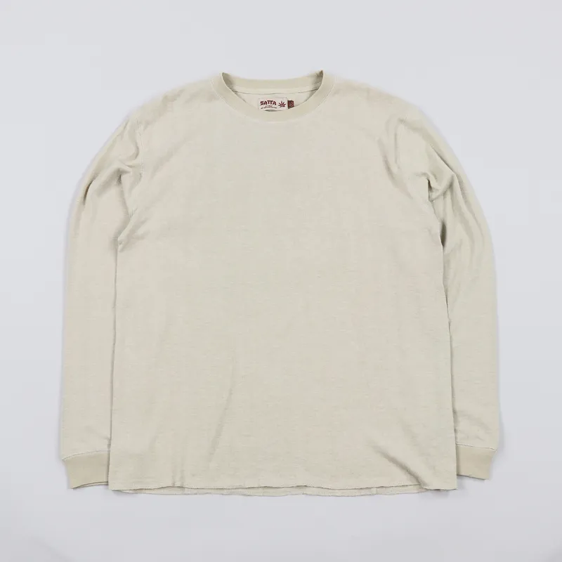 Satta Hemp Long Sleeve T Shirt Calico