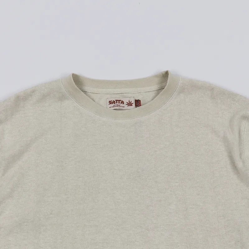 Satta Hemp Long Sleeve T Shirt Calico-1