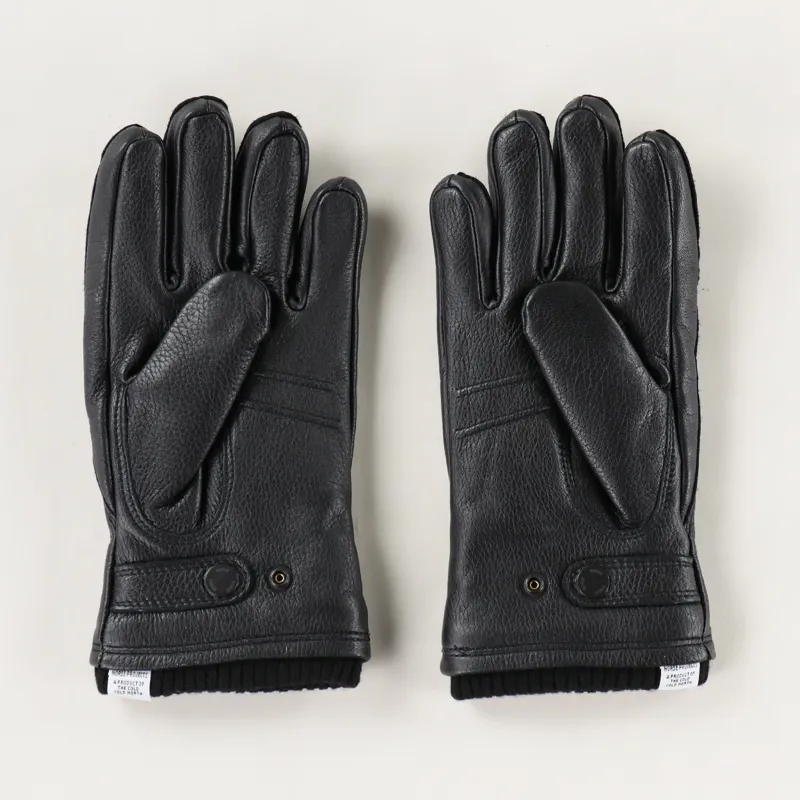 Norse Projects x Hestra Utsjo Gloves Black-1
