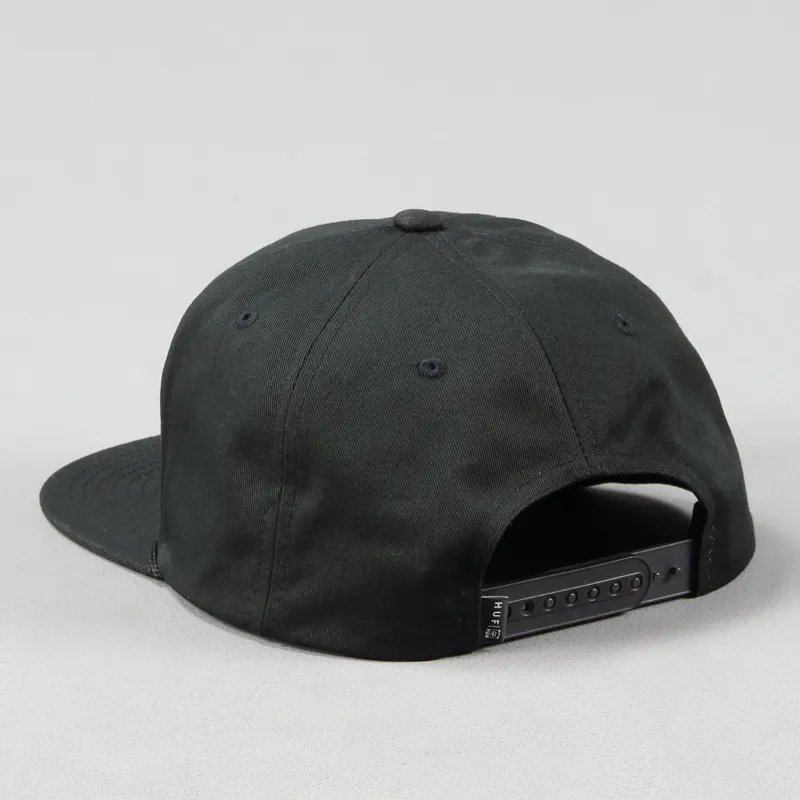 Huf x Obey Snapback Cap Black-2