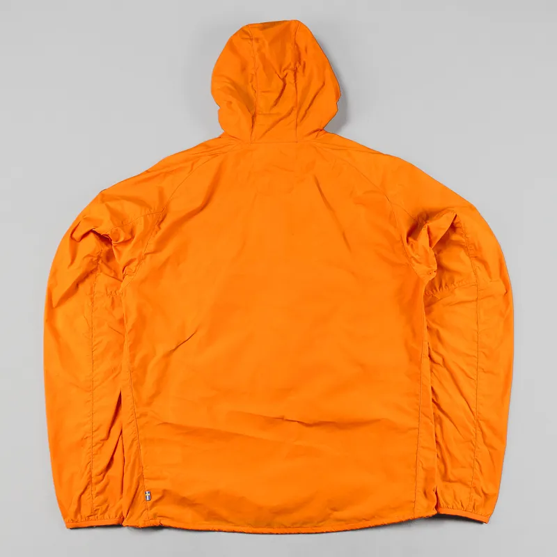 Fjallraven high coast jacket wind anorak mens orange