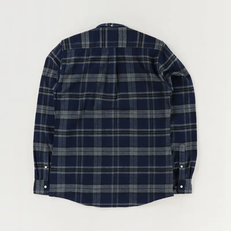 Barbour Highland Check 19 Tailored Shirt Grey Marl-3