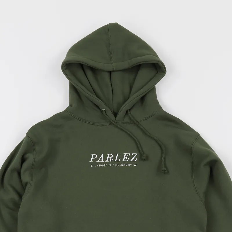 Parlez High Hoodie Khaki-1