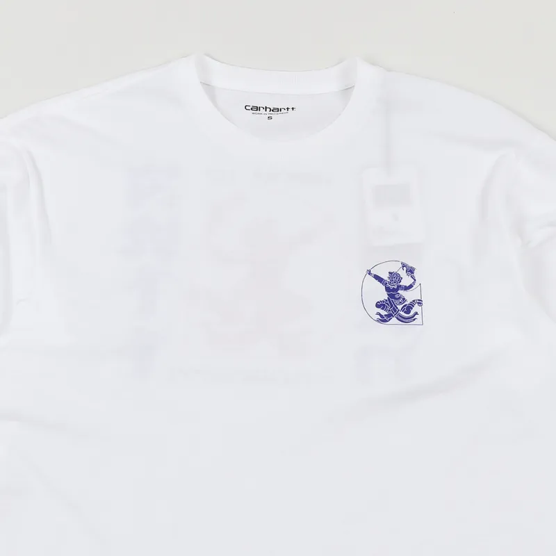 Carhartt WIP High Kicks C T Shirt White-2
