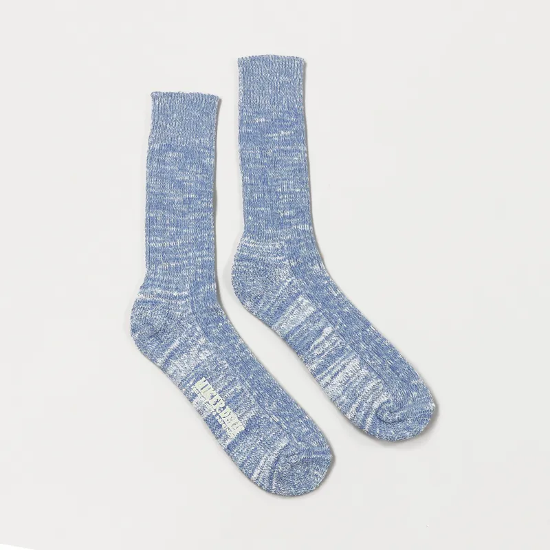 Hikerdelic Citrus Socks Cornflower Sky