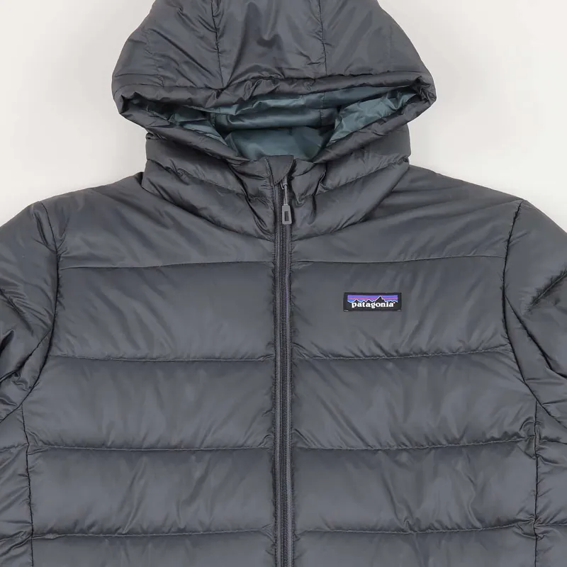 Patagonia Hi Loft Down Hoody Forge Grey Nouveau Green-1