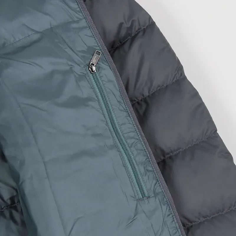 Patagonia Hi Loft Down Hoody Forge Grey Nouveau Green-3