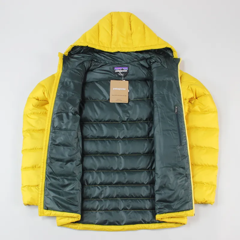 Patagonia Hi Loft Down Hoody Sulphite Yellow-2