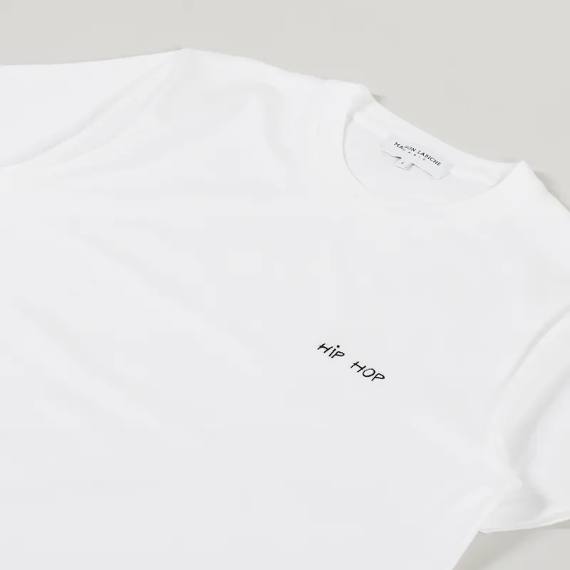 Maison Labiche Hip Hop T Shirt White-1