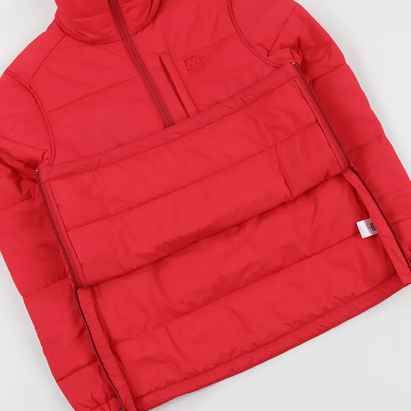 66 Degrees North Mens Holar PrimaLoft Insulated Anorak Jacket Red