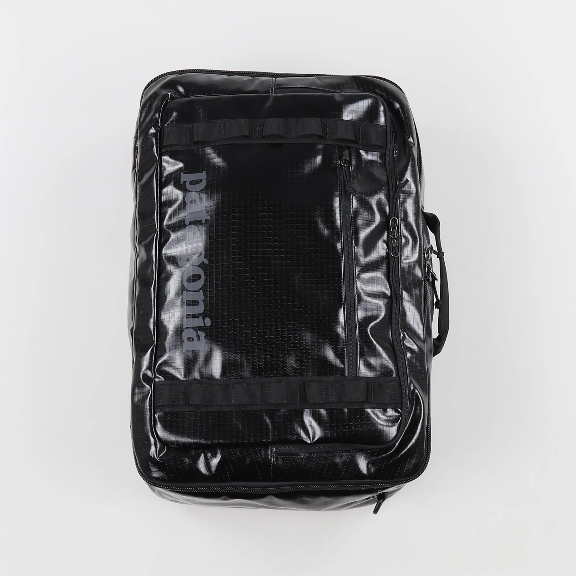 patagonia black hole mlc 45l uk 45L-Black/Black The compression straps facilitate a compact format Patagonia Black Hole MLC 45L