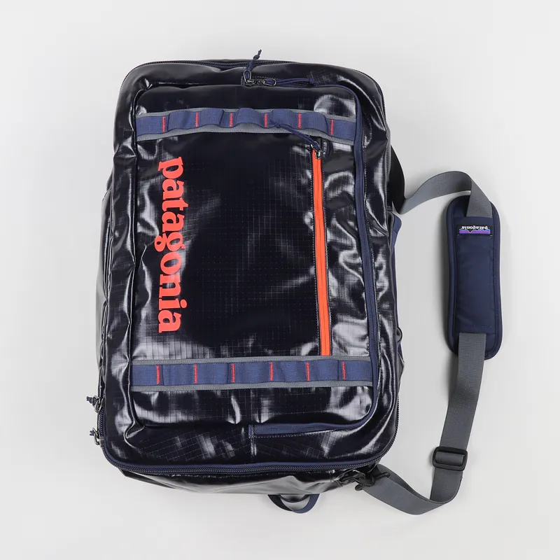 Patagonia Black Hole MLC Bag 45L Navy Blue Paintbrush Red-7