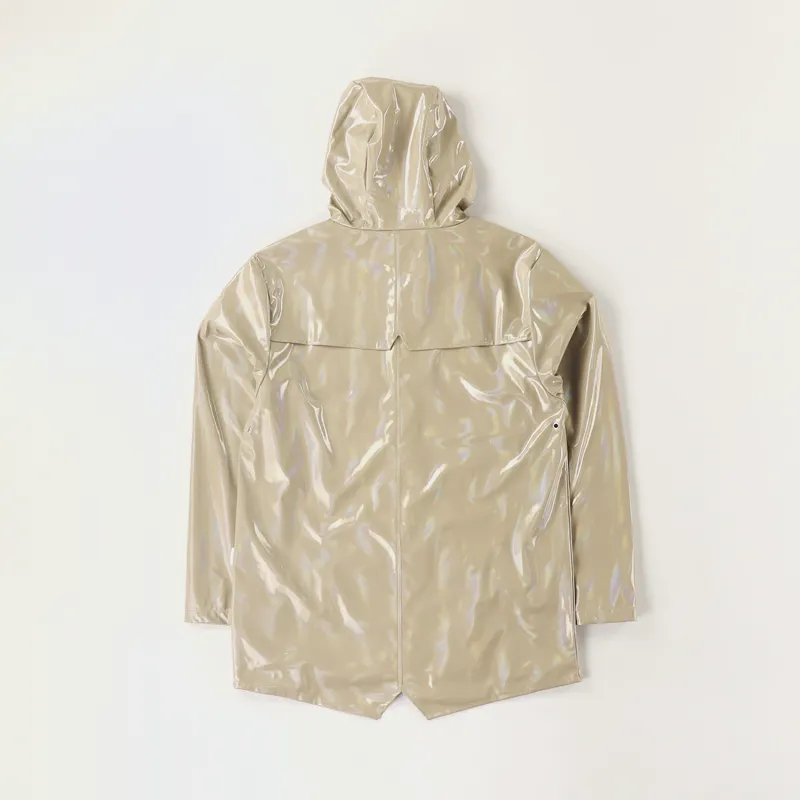 Rains Holographic Jacket Beige-5