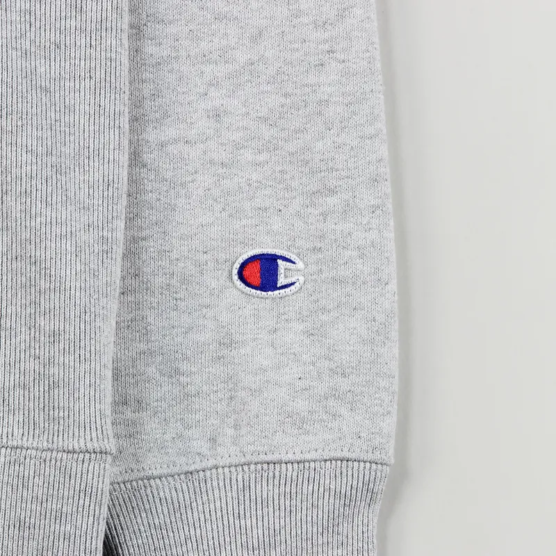 Champion Hooded Sweatshirt Grey Marl-2