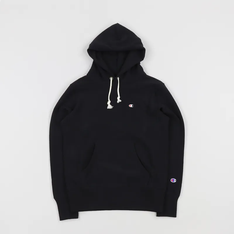 Men's Reverse Hoodie, Black Back To