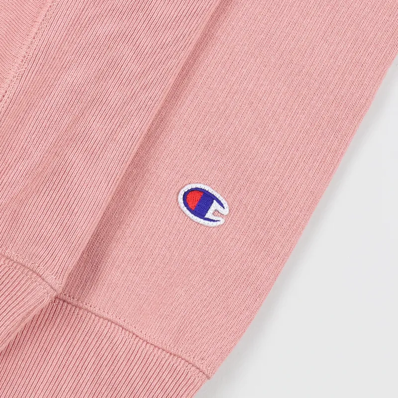Champion Hooded Sweatshirt Pink-2