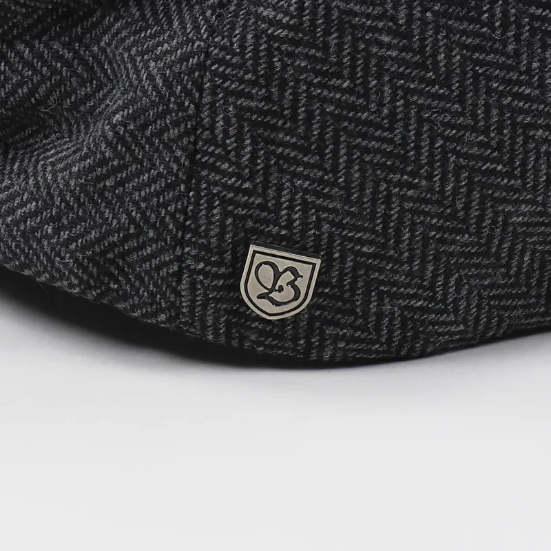 Brixton Hooligan Flat Cap Grey-3