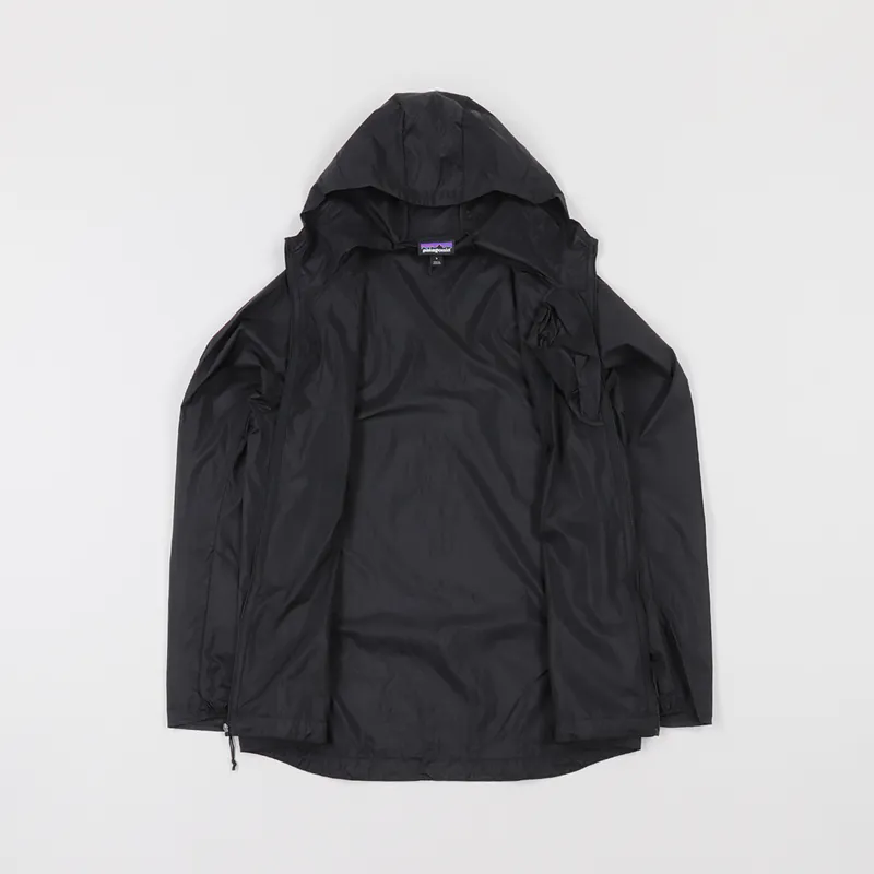 Patagonia Mens Houdini Lightweight Pack Waterproof Jacket Black