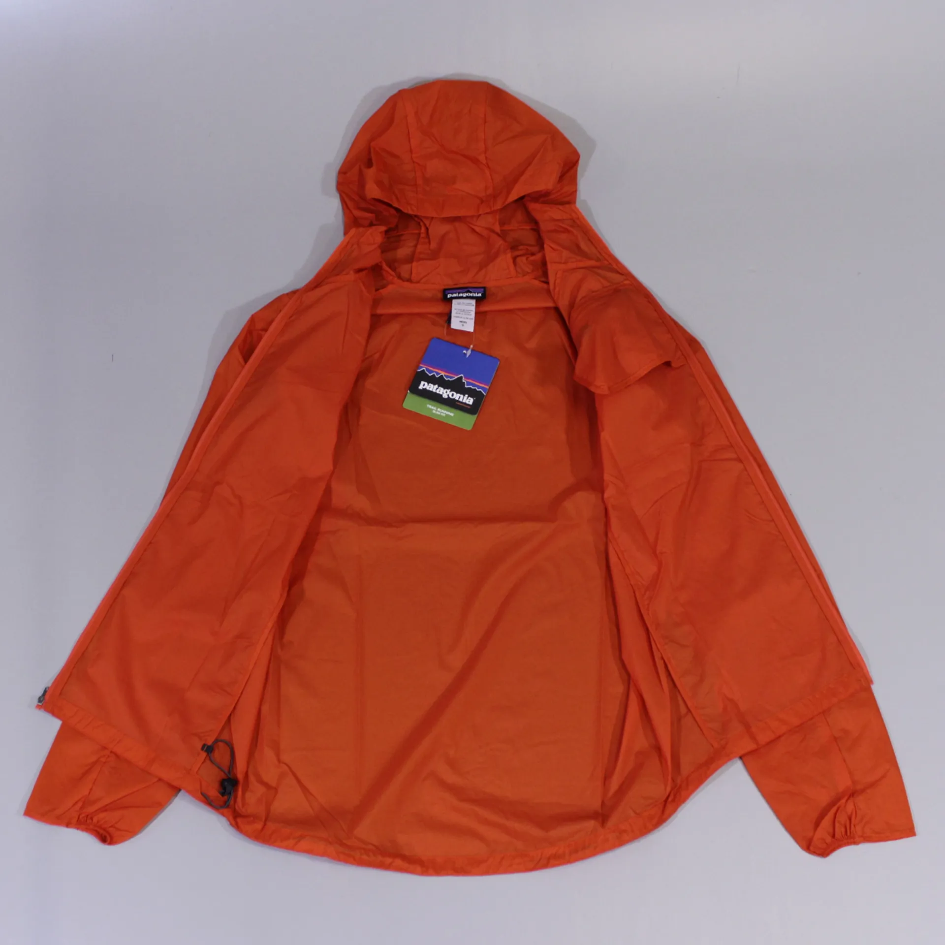Patagonia Houdini Jacket Eclectic Orange Mens Trail Jacket DWR