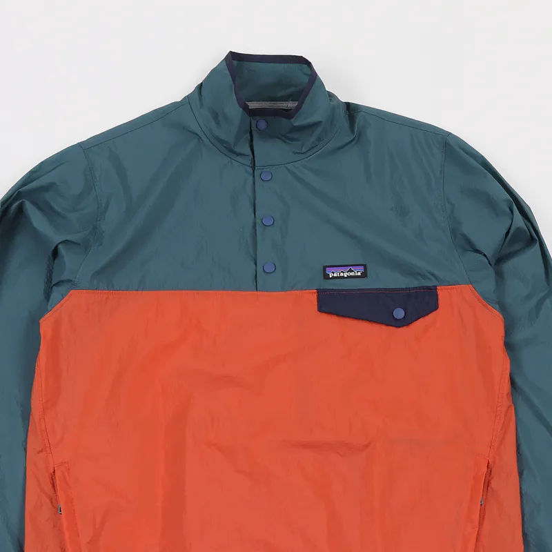 Patagonia sunset orange top jacket