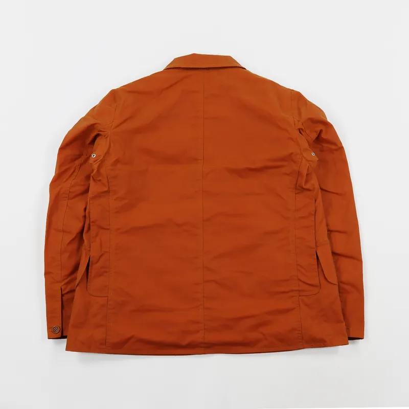 You Must Create House Waxed Coat Orange-6
