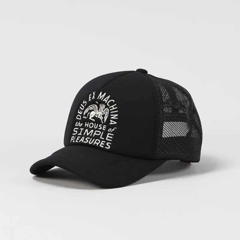 Deus Ex Machina House Trucker Black