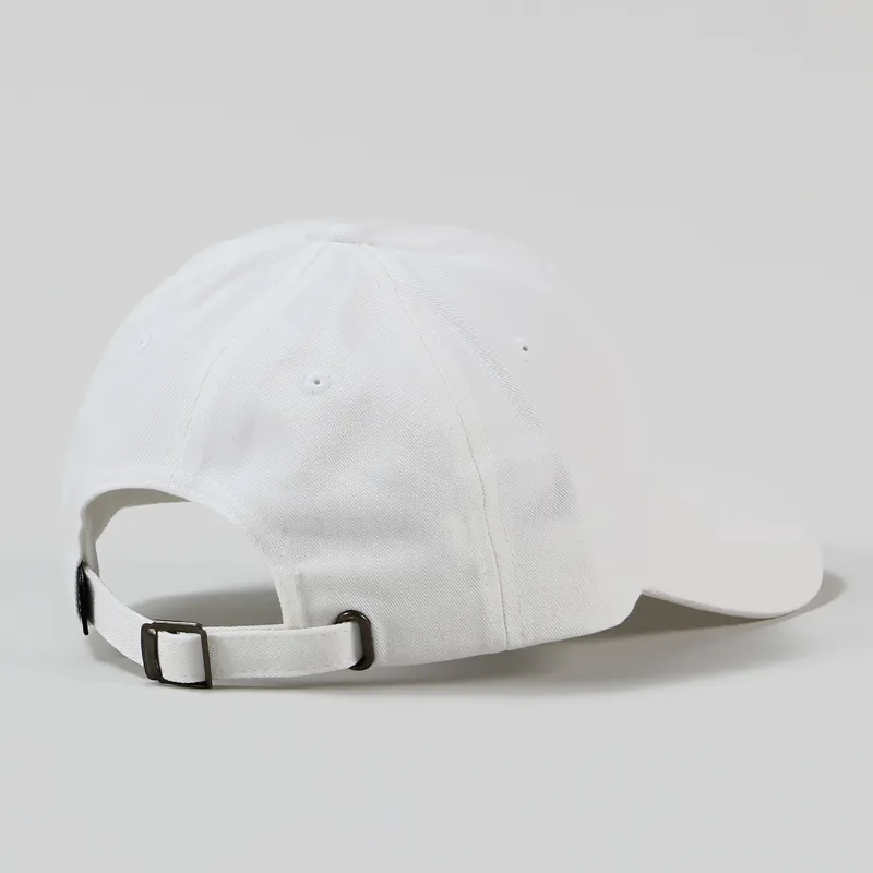 Huf x Thrasher TDS Curved Visor Six Panel Cap White-2