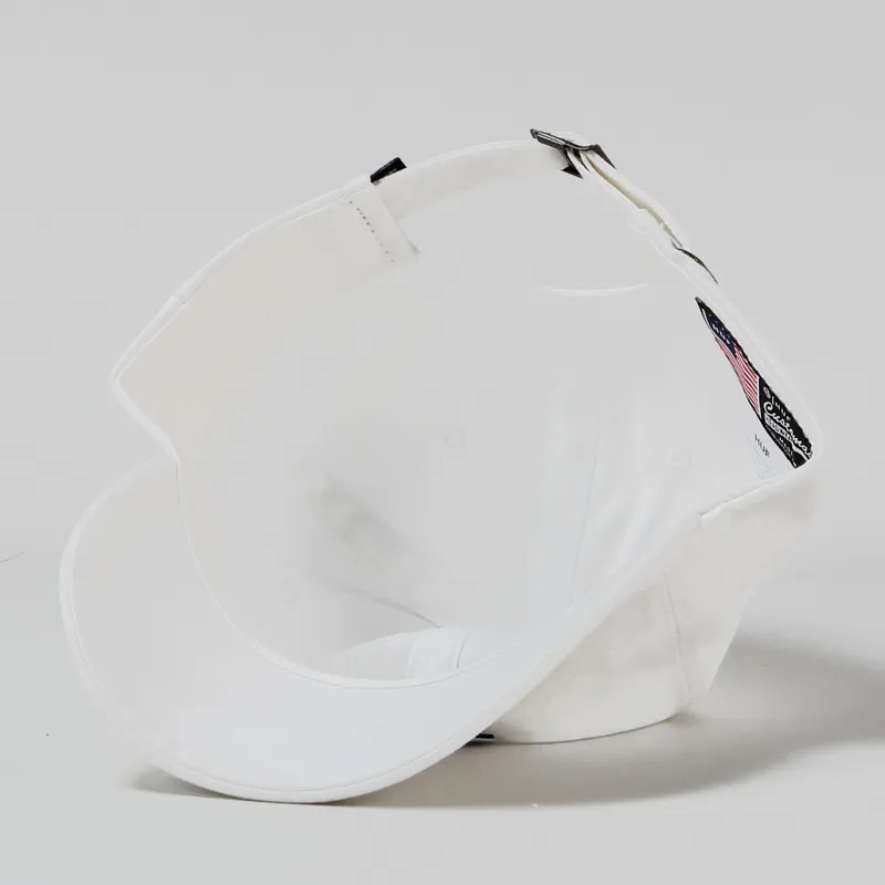 Huf x Thrasher TDS Curved Visor Six Panel Cap White-4