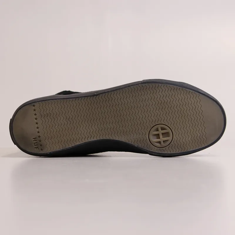 Huf x Thrasher Classic Hi Shoes Black-6