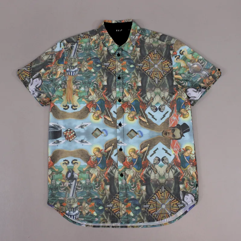 Kr3w Hyde Short Sleeve Shirt Multi Colour