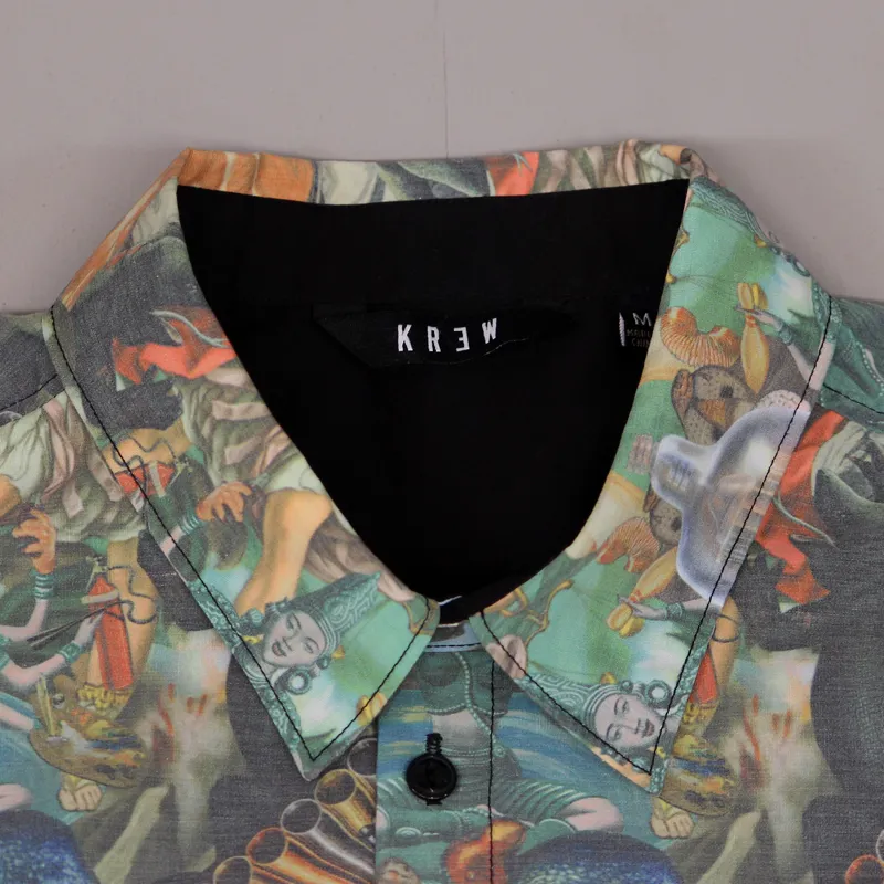 Kr3w Hyde Short Sleeve Shirt Multi Colour-1