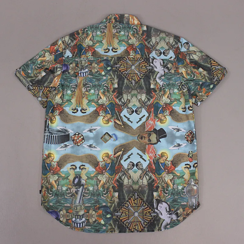 Kr3w Hyde Short Sleeve Shirt Multi Colour-6