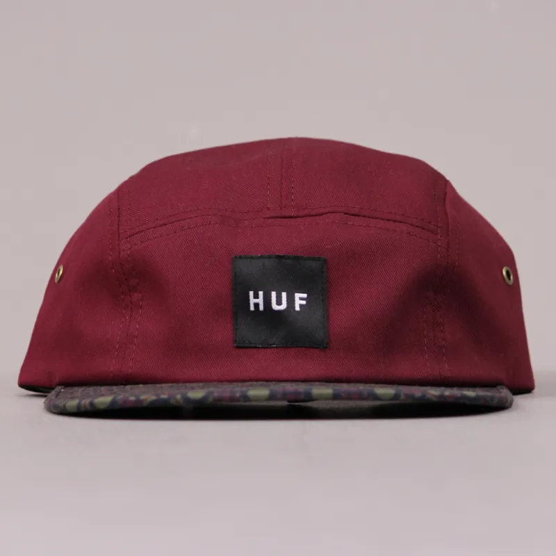 Huf Hyogo Volley 5 Panel - Burgundy-1