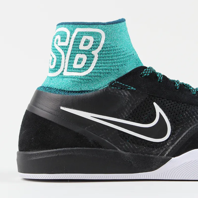 Nike SB Hyperfeel Koston 3 Shoes Black Teal White-1
