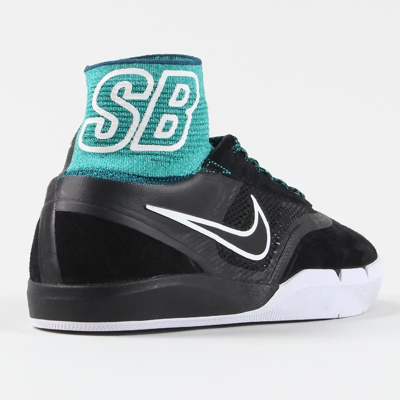 Nike SB Hyperfeel Koston 3 Shoes Black Teal White-3