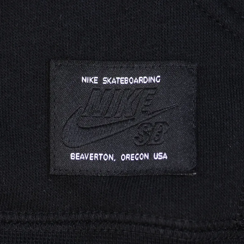 Nike SB Icon Reflective Hooded Sweater Black-2