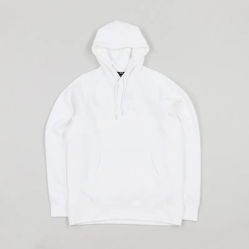 Nike SB Icon Pullover Hoodie White