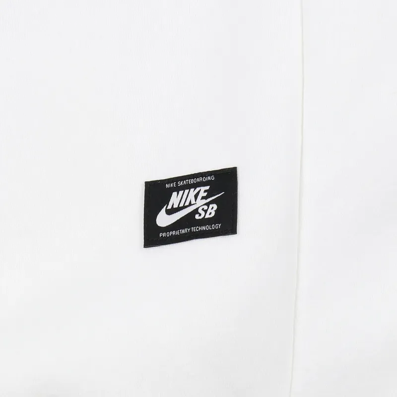 Nike SB Icon Pullover Hoodie White-2