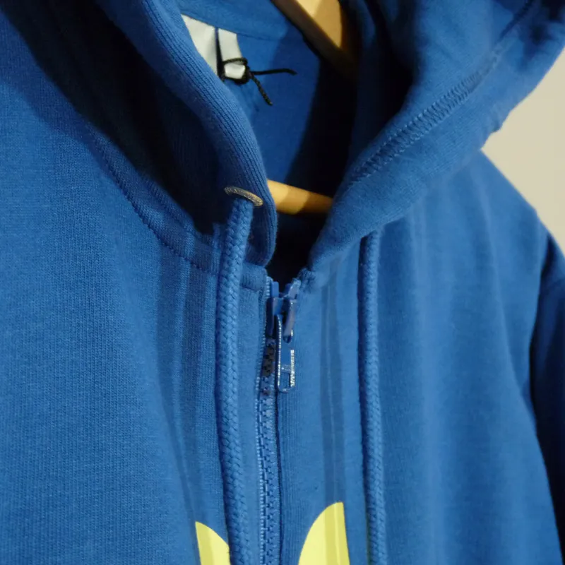Wesc Icon Zip Hooded Sweat Shirt - True Blue-2